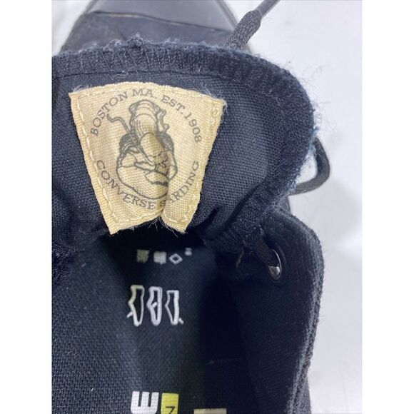 Converse With Lunarlon Triple Black Chuck Taylor All Star Size Mens 8.5 - Picture 11 of 14